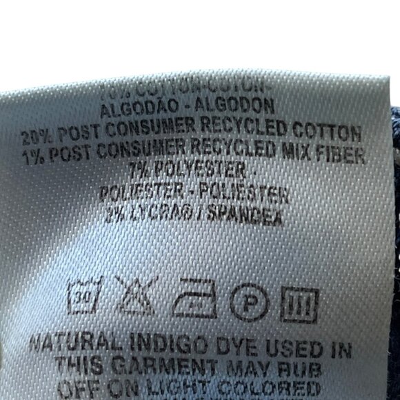 Warp + Weft Womens Blue Denim Flare Jeans Miami High Rise Stretch Sz 22 - New - Picture 10 of 11